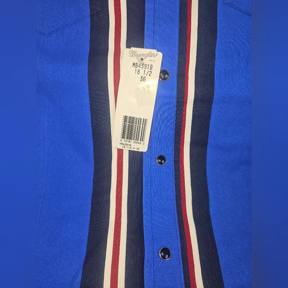 RARE NWT VINTAGE Wrangler BRUSHPOPPER  Size XXL - Picture 2 of 14